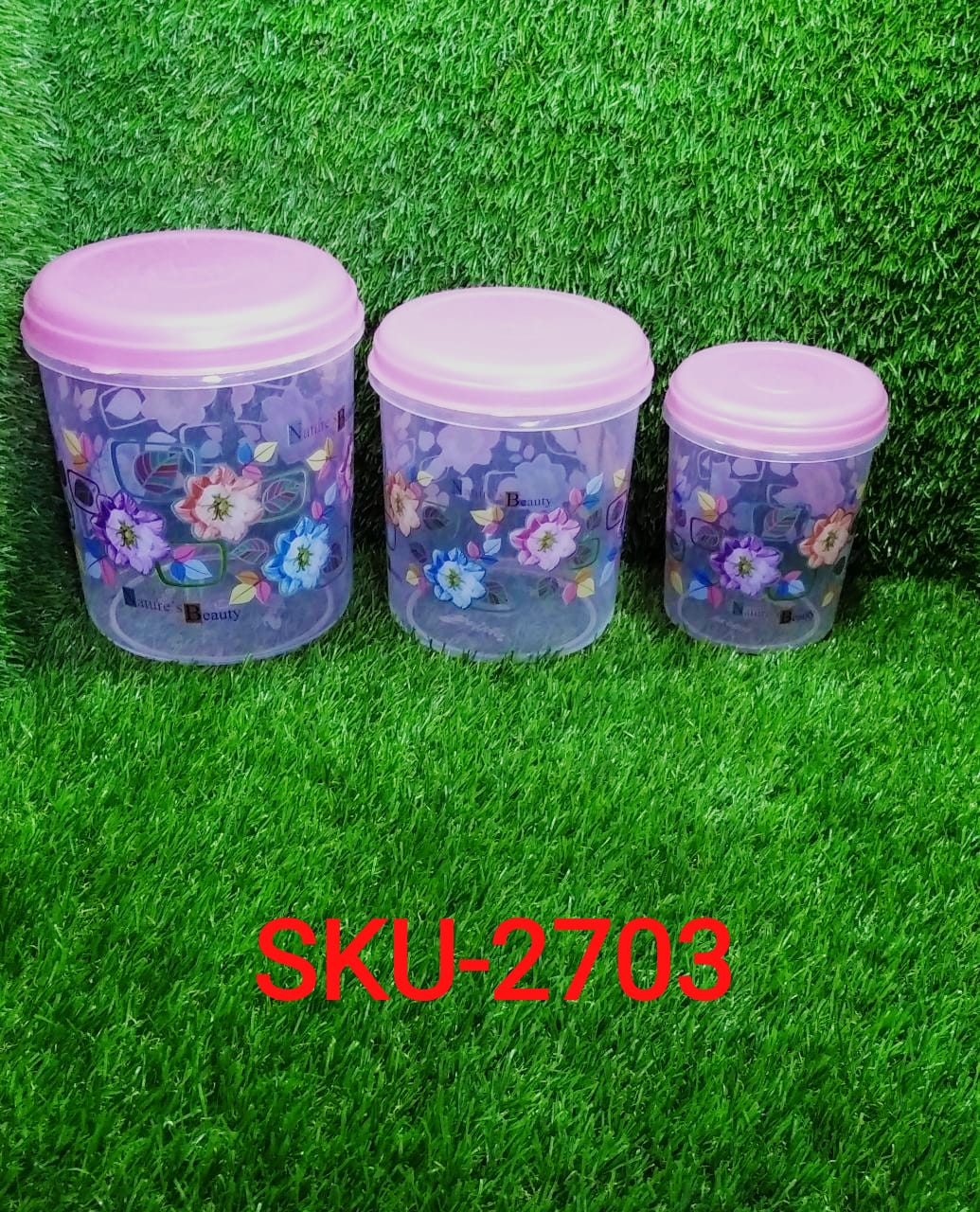 Space-saving 3-piece storage container set for household and office organization. Space-saving 3-piece storage container set for household and office organization.